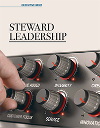 Steward Leadership Steward Leadership