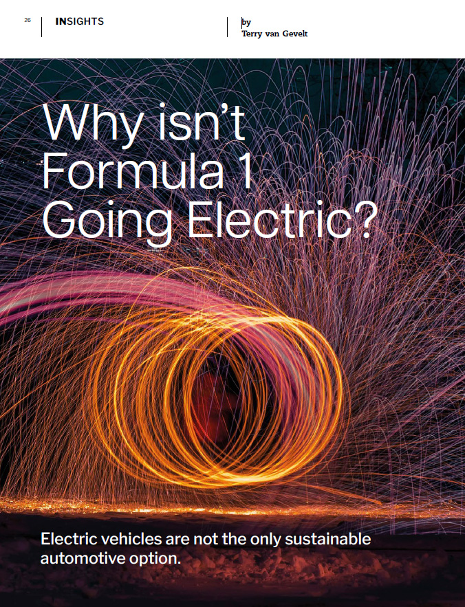 Why isn’t Formula 1 Going Electric? Why isn’t Formula 1 Going Electric?