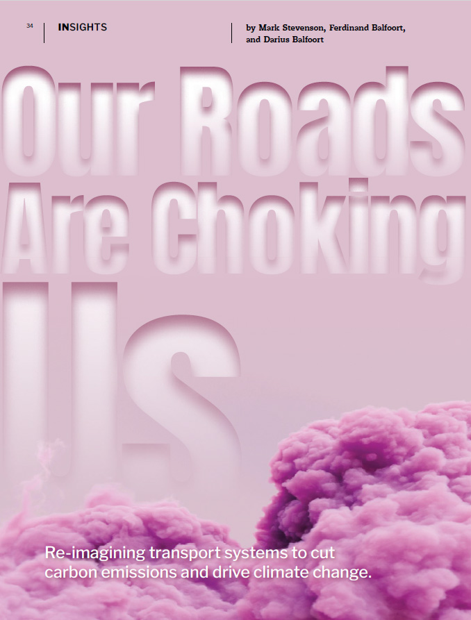Our Roads Are Choking Us Our Roads Are Choking Us