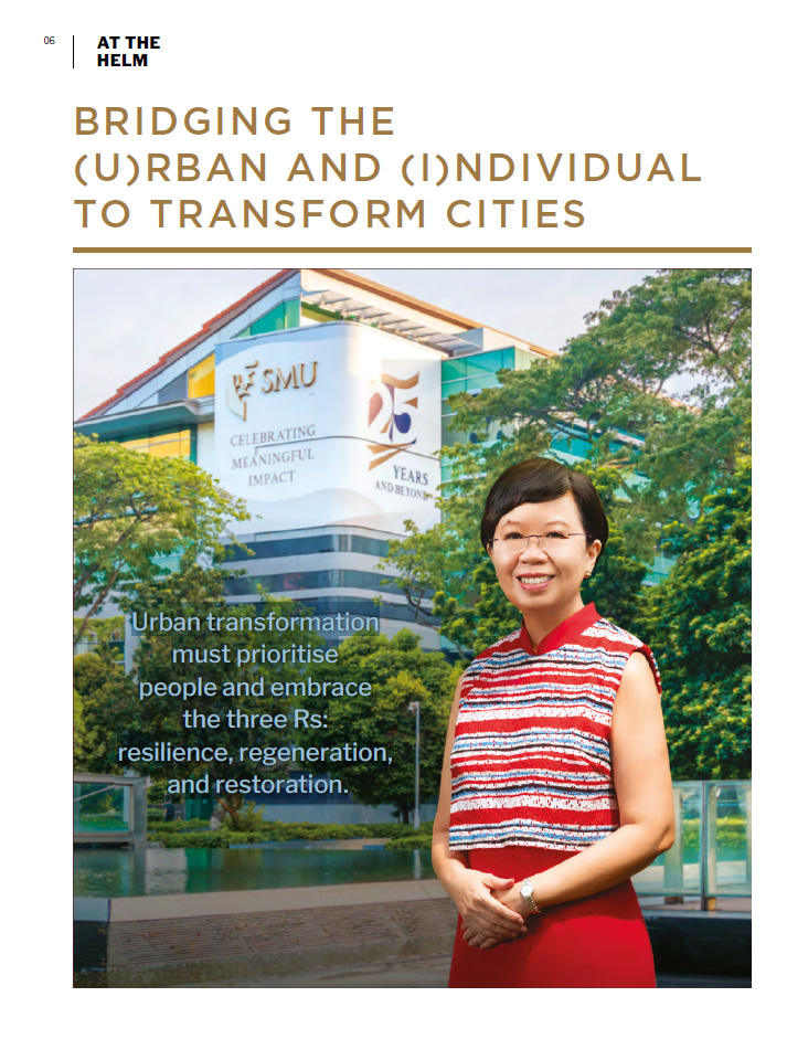 Bridging the (U)rban and (I)ndividual to Transform Cities