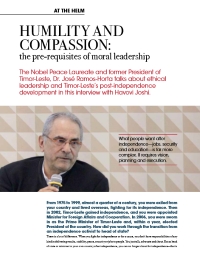 HUMILITY AND COMPASSION