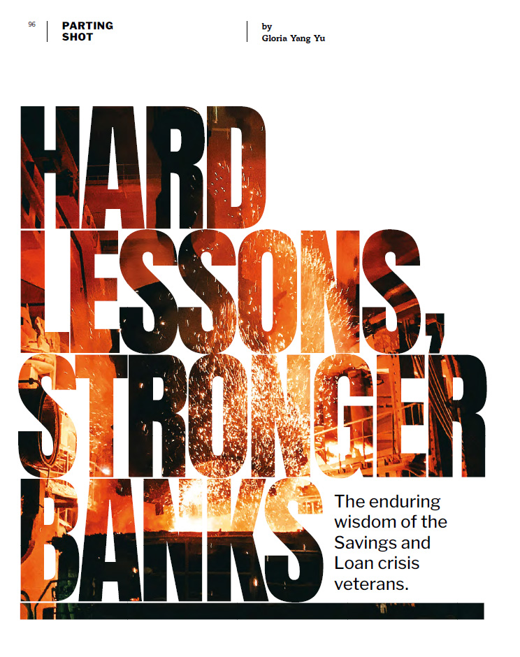 Hard Lessons, Stronger Banks