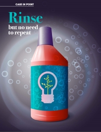 RINSE BUT NO NEED TO REPEAT