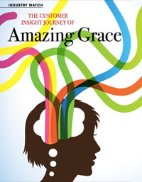 THE CUSTOMER INSIGHT JOURNEY OF AMAZING GRACE THE CUSTOMER INSIGHT JOURNEY OF AMAZING GRACE