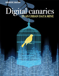 DIGITAL CANARIES IN AN URBAN DATA MINE DIGITAL CANARIES IN AN URBAN DATA MINE