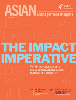 The Age of Impact
