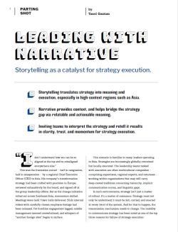 Leading with Narrative
