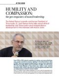 HUMILITY AND COMPASSION